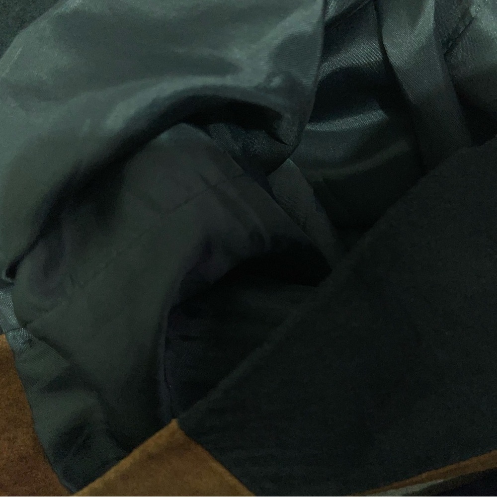 Vintage Leather Patchwork Shorts - image 6